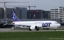 Boeing 737 MAX 8 | SP-LYF | LOT Polish Airlines  |  This Boeing 737 MAX 8 of LOT Polish Airlines is soon going to take off on its flight LOT412 to Warsaw. | Z&UUML;RICH (LSZH/ZRH) 17.04.2026