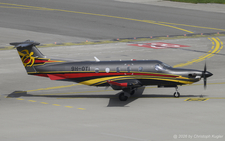 Pilatus PC-12/47E | 9H-OTI | untitled  |  This colorful Pilatus PC-12 is seen here taxing to General Aviation sector 1. This is my first Maltese-registered Pilatus PC-12. | Z&UUML;RICH (LSZH/ZRH) 17.04.2026
