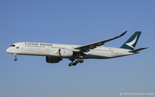 Airbus A350-941 | B-LRK | Cathay Pacfic  |  Cathay Pacific's flight CPA383 from Hong Kong is seen here arriving on time in Zurich. | Z&UUML;RICH (LSZH/ZRH) 23.04.2026