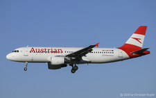 Airbus A320-216 | OE-LXD | Austrian Airlines  |  This Airbus A320 of Austrian Airlines is operating the early morning flight from Vienna to Zurich. It is now also carrying the sticker indicating that Austrian Airlines is member of the Lufthansa Group. | Z&UUML;RICH (LSZH/ZRH) 23.04.2026