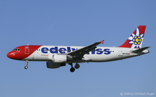 Airbus A320-214 | HB-IHZ | Edelweiss Air  |  This Airbus A320 of Edelweiss Air has been in service with the airline since 25JUN1999 as one of the 3 initally delivered aircraft. | Z&UUML;RICH (LSZH/ZRH) 24.04.2026