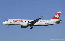Bombardier CSeries 300 | HB-JCN | Swiss International Air Lines  |  This Bombardier CSeries 300 of Swiss International Air Lines has recently been repainted and received the additional stickers stateing that the airline is member of Lufthansa Group. | Z&UUML;RICH (LSZH/ZRH) 30.04.2026