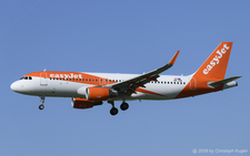 Airbus A320-214 | OE-IVW | easyJet Europe Airline  |  This Airbus A320 of easyJet Europe Airlines is seen here approaching runway 14 in Z&uuml;rich as flight EJU7289 from Palma de Mallorca. | Z&UUML;RICH (LSZH/ZRH) 01.05.2026