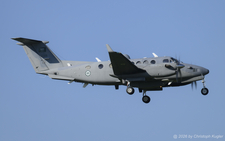 Beechcraft King Air B350ER | 4105 | Royal Saudi Air Force  |  This Beechcraft King Air 350 of the Royal Saudi Air Force spend several weeks in Z&uuml;rich for maintenance. It is seen here returning from a post-maintenance check flight. | Z&UUML;RICH (LSZH/ZRH) 08.05.2026