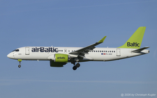 Airbus A220-300 | YL-AAS | Air Baltic  |  This Airbus A220 of Air Baltic is one of few aircraft remaining still painted in the company's previous version of the colour scheme. | Z&UUML;RICH (LSZH/ZRH) 21.05.2026