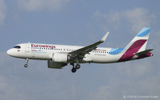 Airbus A320-251n | D-AENH | Eurowings  |  This Airbus A320neo is one of 8 Airbus A320neo currently operated by Eurowings. It is seen here operating flight EWG8760 from Berlin to Z&uuml;rich. | Z&UUML;RICH (LSZH/ZRH) 27.05.2026