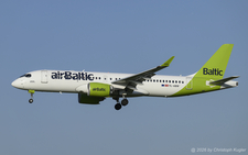 Airbus A220-300 | YL-ABW | Air Baltic  |  Flight SWR2279 from Ljublijana to Z&uuml;rich is being operated by this Airbus A220 from Air Baltic. | Z&UUML;RICH (LSZH/ZRH) 28.05.2026