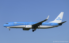 Boeing 737-800 | PH-BCG | KLM Royal Dutch Airlines  |  The bulk of the Boeing 737 fleet consists of the Boeing 737-800 aircraft. Here one is seen approaching runway 14 in Z&uuml;rich as flight KLM1917 from Amsterdam. | Z&UUML;RICH (LSZH/ZRH) 29.05.2026