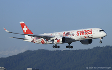 Airbus A350-941 | HB-IFA | Swiss International Air Lines  |  This Airbus A350 of Swiss International Air Lines is seen here arriving late from Boston on runway 34 in Z&uuml;rich. | Z&UUML;RICH (LSZH/ZRH) 29.05.2026