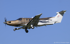 Pilatus PC-12/47G PRO | HB-FAM | untitled  |  This Pilatus PC-12/47G was registered on 17NOV2025 to Aviathor GmbH and is based in Z&uuml;rich. It is seen here arriving from Gerona. | Z&UUML;RICH (LSZH/ZRH) 15.06.2026