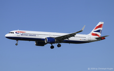 Airbus A321-251nx | G-TNEE | British Airways  |  This Airbus A321neo of British Airways entered service on 21 JUL 2024 and is seen her operating flight BAW730 from London-Heathrow to Z&uuml;rich. | Z&UUML;RICH (LSZH/ZRH) 15.06.2026