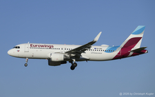 Airbus A320-214 | 9H-EWC | Eurowings  |  This Airbus A320 was delivered factoryfresh on 10 MAR 2016 to Eurowings. It is seen here operating flight EWG762 from Cologne to Z&uuml;rich. | Z&UUML;RICH (LSZH/ZRH) 15.06.2026