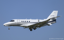 Textron Citation Latitude | LX-FVI | untitled (Global Jet Luxembourg)  |  This Textron Citation Latitude is seen here approaching runway 14 in Zurich. | Z&UUML;RICH (LSZH/ZRH) 25.06.2026