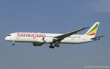 Boeing 787-9 | ET-AUO | Ethiopian Airlines  |  Ethioppian Airlines is operating 10 Boeing 787-9, one of them being ET-AUO which was delivered on 26OCT2017 to the current operator.  | Z&UUML;RICH (LSZH/ZRH) 26.06.2026