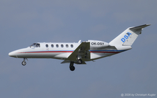 Cessna 525A CitationJet CJ2+ | OK-DSY | untitled (Delta System Air)  |  This Cessna 525A CitationJet CJ2+ is seen here arriving from Kbely. | Z&UUML;RICH (LSZH/ZRH) 26.06.2026