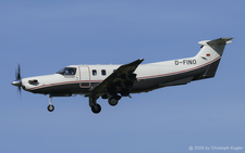 Pilatus PC-12/47E NGX | D-FINO | untitled (Air Independence)  |  This Pilatus PC-12 of Air Independence is seen here arriving from Oberpfaffenhofen near Munich. | Z&UUML;RICH (LSZH/ZRH) 06.07.2026