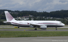 Airbus A320-214 | A7-HWL | Qatar Amiri Flight  |  This Airbus A320 of Qatar Amiri Flight only joined the growing fleet on 21JUL2025. It is seen here taxing on runway 16 for its parking position W57 in Zurich. | Z&UUML;RICH (LSZH/ZRH) 06.07.2026