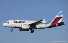 Airbus A319-132 | 9H-EXW | Eurowings  |  This Airbus A319 of Eurowings is seen here operating flight EW9760 from Dusseldorf to Zurich. | Z&UUML;RICH (LSZH/ZRH) 06.07.2026