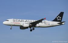 Airbus A320-214 | OE-LBY | Austrian Airlines  |  This Airbus A320 of Austrian Airline was repainted in FEB2026 in Star Alliance colours, making it the second Airbus A320 of the airline in these colours.  | Z&UUML;RICH (LSZH/ZRH) 06.07.2026