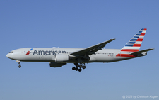Boeing 777-223ER | N752AN | American Airlines  |  This Boeing 777-200 of American Airlines is flying for more than 25 years with the same company. It is seen here approaching runway 14 in Zurich. | Z&UUML;RICH (LSZH/ZRH) 10.07.2026