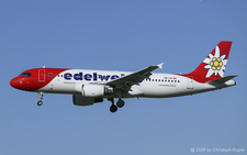 Airbus A320-214 | HB-IJV | Edelweiss Air  |  This Airbus A320 of Edelweiss Air is seen here arriving as flight WK171 from Tbilisi. The aircraft has already  been painted in the revised colour scheme. | Z&UUML;RICH (LSZH/ZRH) 10.07.2026
