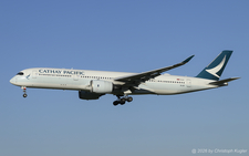 Airbus A350-941 | B-LRT | Cathay Pacfic  |  This Airbus A350-900 of Cathay Pacific was delivered on 30SEP2017 to the Hong Kong-based carrier and entered service just a few days later. | Z&UUML;RICH (LSZH/ZRH) 10.07.2026