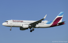 Airbus A320-214 | 9H-EWG | Eurowings  |  This Airbus A320 of Eurowings Malta is operating Eurowings flight EW9760 from Dusseldorf to Zurich. | Z&UUML;RICH (LSZH/ZRH) 10.07.2026