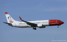 Boeing 737-81M | LN-NIN | Norwegian Air Shuttle  |  This Boeing 737-800 of Norwegian Air Shuttle shows Sigrid Undset in the tail. Sigrid Undset received the Novel Price for Literature in 1928. | Z&UUML;RICH (LSZH/ZRH) 12.07.2026