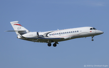 Dassault Falcon 6X | F-HVIX | untitled  |  This Dassault Falcon 6X is arriving in Zurich painted in the manufacturer colours. | Z&UUML;RICH (LSZH/ZRH) 12.07.2026
