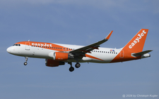 Airbus A320-214 | OE-ICR | easyJet Europe Airline  |  This Airbus A320 of easyJet Europe Airline is seen here approaching runway 14 in Zurich operating flight EC5187 from Berlin. | Z&UUML;RICH (LSZH/ZRH) 13.07.2026
