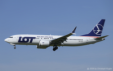 Boeing 737 MAX 8 | SP-LYG | LOT Polish Airlines  |  This Boeing 737 MAX 8 of LOT Polish Airlines is seen here operating flight LO411 from Warsaw to Zurich. The Polish carrier operates a total of 28 Boeing 737 MAX 8. | Z&UUML;RICH (LSZH/ZRH) 13.07.2026
