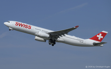 Airbus A330-343X | HB-JHH | Swiss International Air Lines  |  This Airbus A330 of Swiss International Air Lines is seen here departing for Mumbai as flight LX154. | Z&UUML;RICH (LSZH/ZRH) 16.07.2026