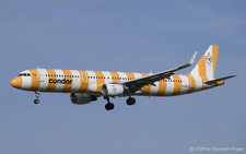 Airbus A321-211 | D-ATCC | Condor  |  The duty cloud present prevented a better picture of this Airbus A321 from Condor which is operating the morning flight from Frankfurt to Zurich.  | Z&UUML;RICH (LSZH/ZRH) 20.07.2026