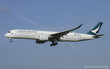 Airbus A350-941 | B-LQB | Cathay Pacfic  |  This Airbus A350-900 of Cathay Pacific was delivered to the Hong Kong-based airline on 22JUL2019. During the COVID pandemie, the aircraft was frequently stored at Hong Kong, but briefly returned to service in order to avoid damages. | Z&UUML;RICH (LSZH/ZRH) 20.07.2026
