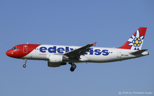 Airbus A320-214 | HB-IJU | Edelweiss Air  |  This Airbus A320 was initially delivered to Swiss Sun, the charter branch of Swiss International Air Lines. As of 30OCT2004, the aircraft became part of the regular fleet of Swiss International Air Lines until 22NOV2015 when it joined Edelweiss Air. | Z&UUML;RICH (LSZH/ZRH) 22.07.2026