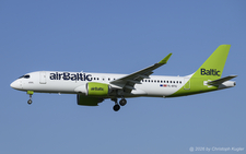 Airbus A220-300 | YL-BTG | Air Baltic  |  This Airbus A220-300 is the last aircraft of this type ordered by the Latvian airline. It entered service on 26JUN2026. | Z&UUML;RICH (LSZH/ZRH) 22.07.2026