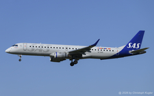 Embraer ERJ-195LR | SE-RSR | SAS Link  |  This Embraer ERJ-195 is seen here arriving as flight SK601 from Copenhagen. Before joining the SAS Link fleet, this particular aircraft was flying for Air Europa and Air Europa Express. | Z&UUML;RICH (LSZH/ZRH) 24.07.2026