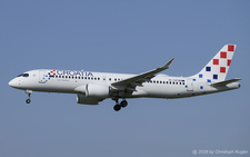 Airbus A220-300 | 9A-CAP | Croatia Airlines  |  This Airbus A220-300 is one of 6 aircraft of this type currently in service with Croatia Airlines. The company also has two smaller Airbus A220-100 in service. | Z&UUML;RICH (LSZH/ZRH) 25.07.2026