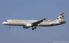 Airbus A321-251nx | A6-LRK | Etihad Airways  |  This Airbus A321 is the 11th aircraft of this type delivered to Etihad Airways with the 3 class seating.  Eventually, the airline with operate 17 such aircraft. | Z&UUML;RICH (LSZH/ZRH) 30.07.2026