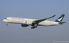 Airbus A350-941 | B-LRC | Cathay Pacfic  |  This Airbus A350-900 was the second aircraft of this type to be delivered to Cathay Pacific, indicating that the delivery sequence does not follow the registrations. | Z&UUML;RICH (LSZH/ZRH) 31.07.2026