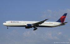 Boeing 767-432ER | N830MH | Delta Air Lines  |  This summer, Delta Air Lines is using their Boeing 767-400 aircraft on both flights, from Atlanta as well as from New York JFK to Zurich. | Z&UUML;RICH (LSZH/ZRH) 06.08.2026