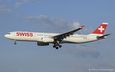 Airbus A330-343E | HB-JHG | Swiss International Air Lines  |  This Airbus A330-300 of Swiss International Air Lines is seen here operating a delayed flight LX155 from Mumbai.  | Z&UUML;RICH (LSZH/ZRH) 06.08.2026