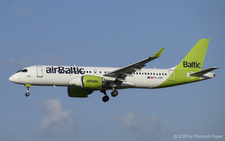 Bombardier CSeries 300 | YL-CSD | Air Baltic  |  This is one of the oldest Bombardier CSeries 300 aircraft still in service with Air Baltic. It is seen here operating Swiss International Airlines service LX647 from Paris Charles-de-Gaule to Zurich. | Z&UUML;RICH (LSZH/ZRH) 06.08.2026