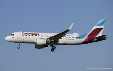 Airbus A320-214 | 9H-EWD | Eurowings  |  This Airbus A320 belongs to Eurowings Europe Malta, but is seen here operating Eurowings flight EW9760 from Dusseldorf. | Z&UUML;RICH (LSZH/ZRH) 07.08.2026