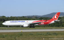Airbus A330-303 | TC-JOD | Turkish Airlines  |  This Airbus A330-300 of Turkish Airlines received these Nexus of the World special titles in MAY 2026. It is seen here arriving in Zurich as flight TK1907 from Istanbul. | Z&UUML;RICH (LSZH/ZRH) 19.08.2026