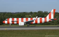 Airbus A320-271n | D-ANCX | Condor  |  This Airbus A320neo of Condor entered service on 24DEC2025 as one of 4 aircraft of this type painted in the Red Passion livery.  | Z&UUML;RICH (LSZH/ZRH) 19.08.2026