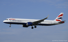 Airbus A321-251nx | G-TNEH | British Airways  |  This Airbus A321neo of British Airways is seen here arriving from London-Heathrow as flight BA730. The aircraft is one of 20 Airbus A321neo currently in use by the airline. | Z&UUML;RICH (LSZH/ZRH) 24.08.2026