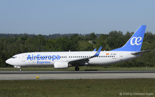 Boeing 737-8GJ | EC-OBJ | Air Europa Express  |  This Boeing 737-800 of Air Europa Express joined the airline on 18 AUG 2023 as 7th aircraft. The airline currently operates a total of 13 Boeing 737-800. | Z&UUML;RICH (LSZH/ZRH) 03.09.2026