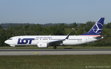 Boeing 737 MAX 8 | SP-LVO | LOT Polish Airlines  |  This Boeing 737 MAX 8 of LOT Polish Airlines is about to vacate runway 14 in Zurich on its flight from Warsaw.  | Z&UUML;RICH (LSZH/ZRH) 03.09.2026