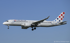 Airbus A220-300 | 9A-CAE | Croatia Airlines  |  This Airbus A220-300 of Croatia Airlines is seen here arriving from Split as flight OU462. The airline currently operates 9 aircraft of this type and expects an additional one. | Z&UUML;RICH (LSZH/ZRH) 12.09.2026